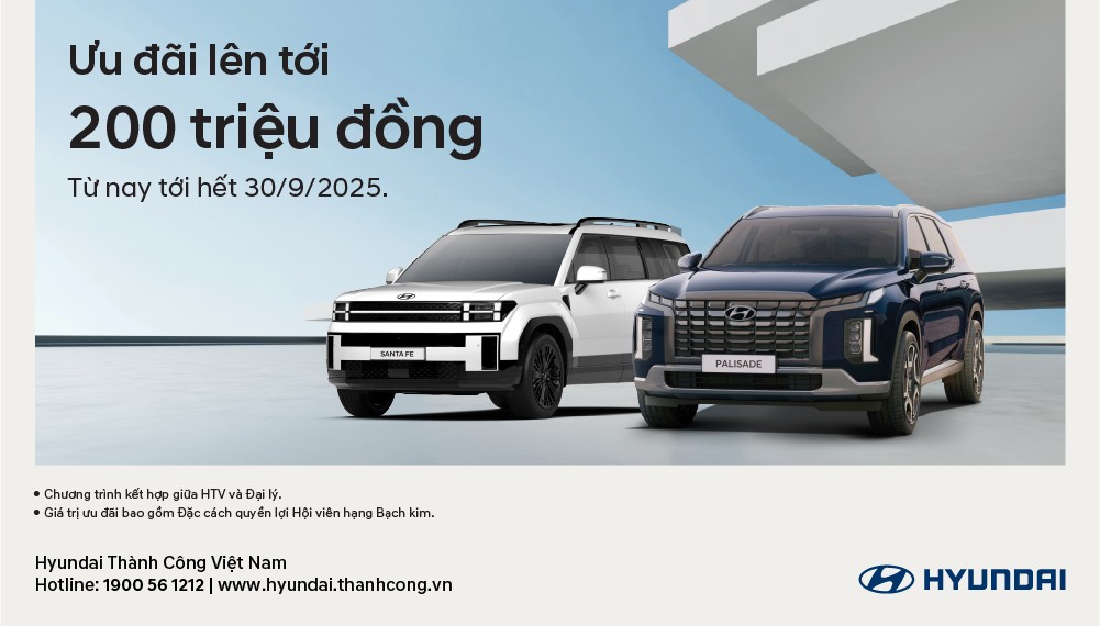 HYUNDAI THÀNH CÔNG NINH BÌNH TRIỂN KHAI CHƯƠNG TRÌNH ƯU ĐÃI SẢN PHẨM GIÁ TRỊ LÊN ĐẾN HƠN 200 TRIỆU ĐỒNG